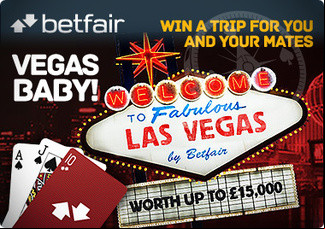 Betfair Live Casino Offers Trip to Vegas as Fantastic Prize