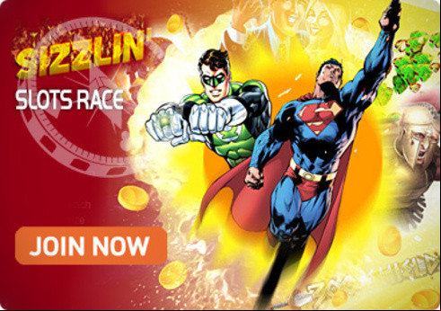 InterCasino Bubbling with Sizzlin Slots Race